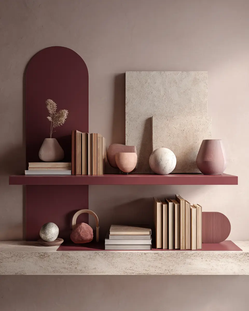 Dusty Rose Minimalist Entryway Decor Ideas