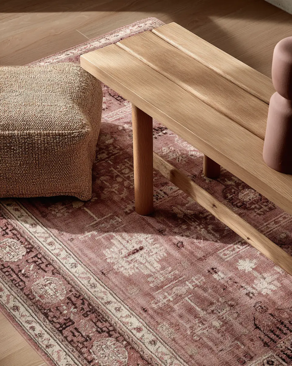 Dusty Rose Minimalist Entryway Decor Ideas