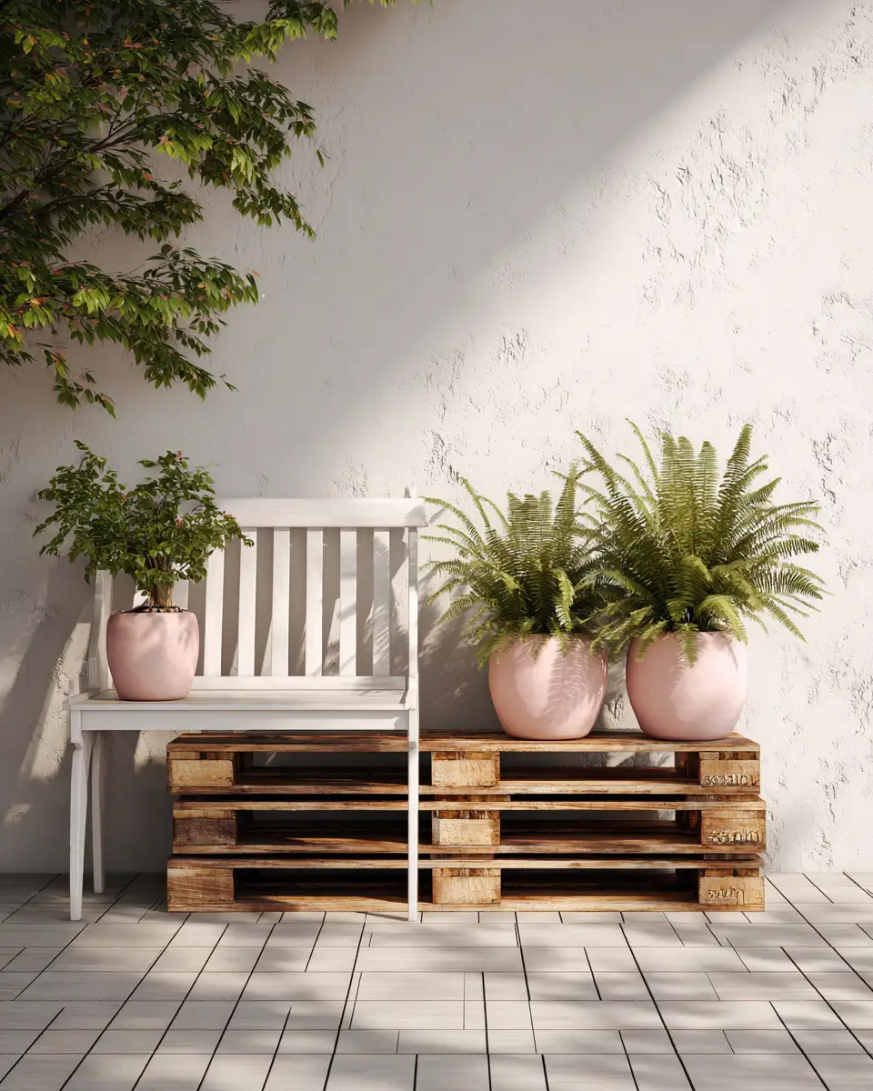 Dusty Rose Minimalist Patio Decor Ideas