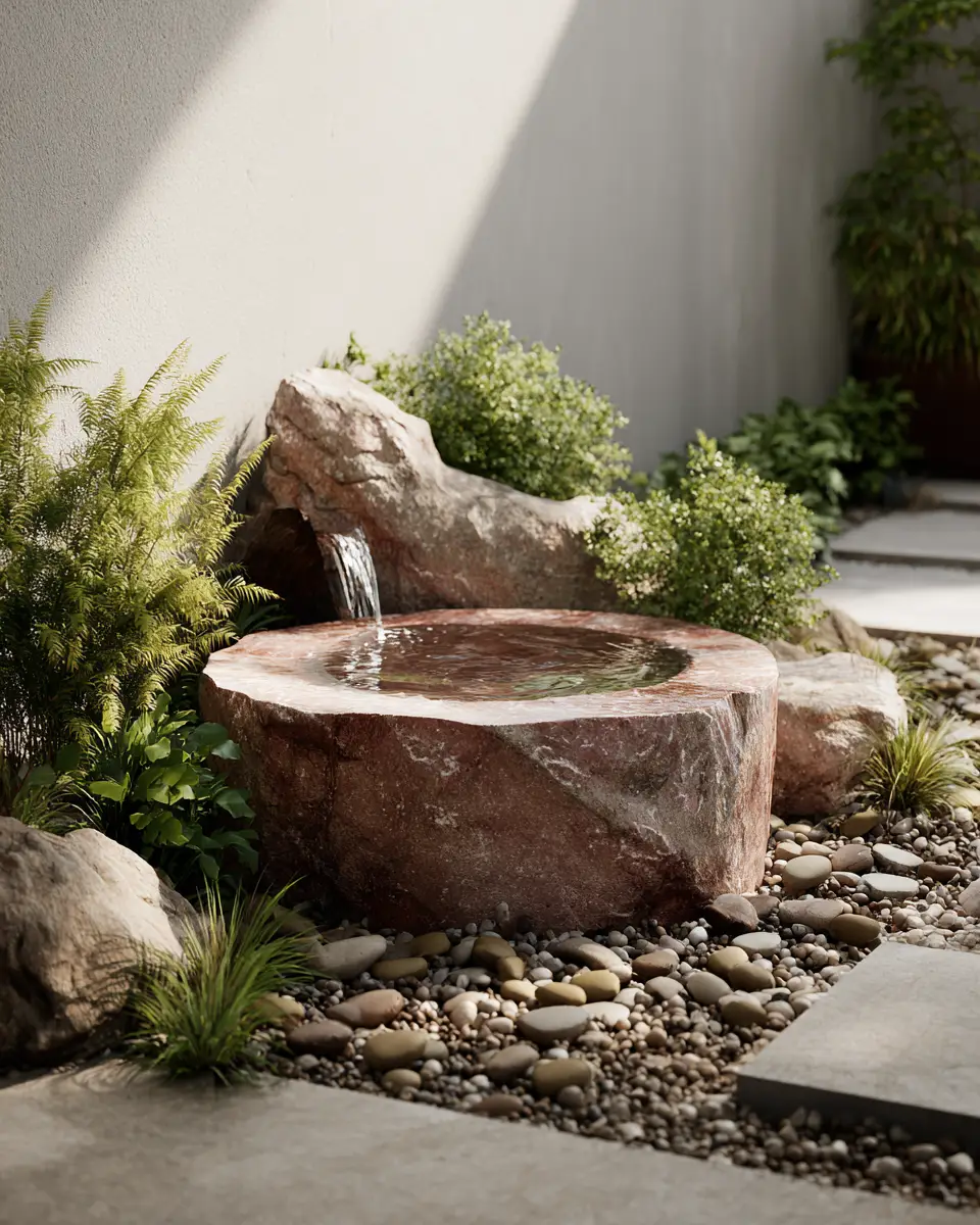 Dusty Rose Minimalist Patio Decor Ideas