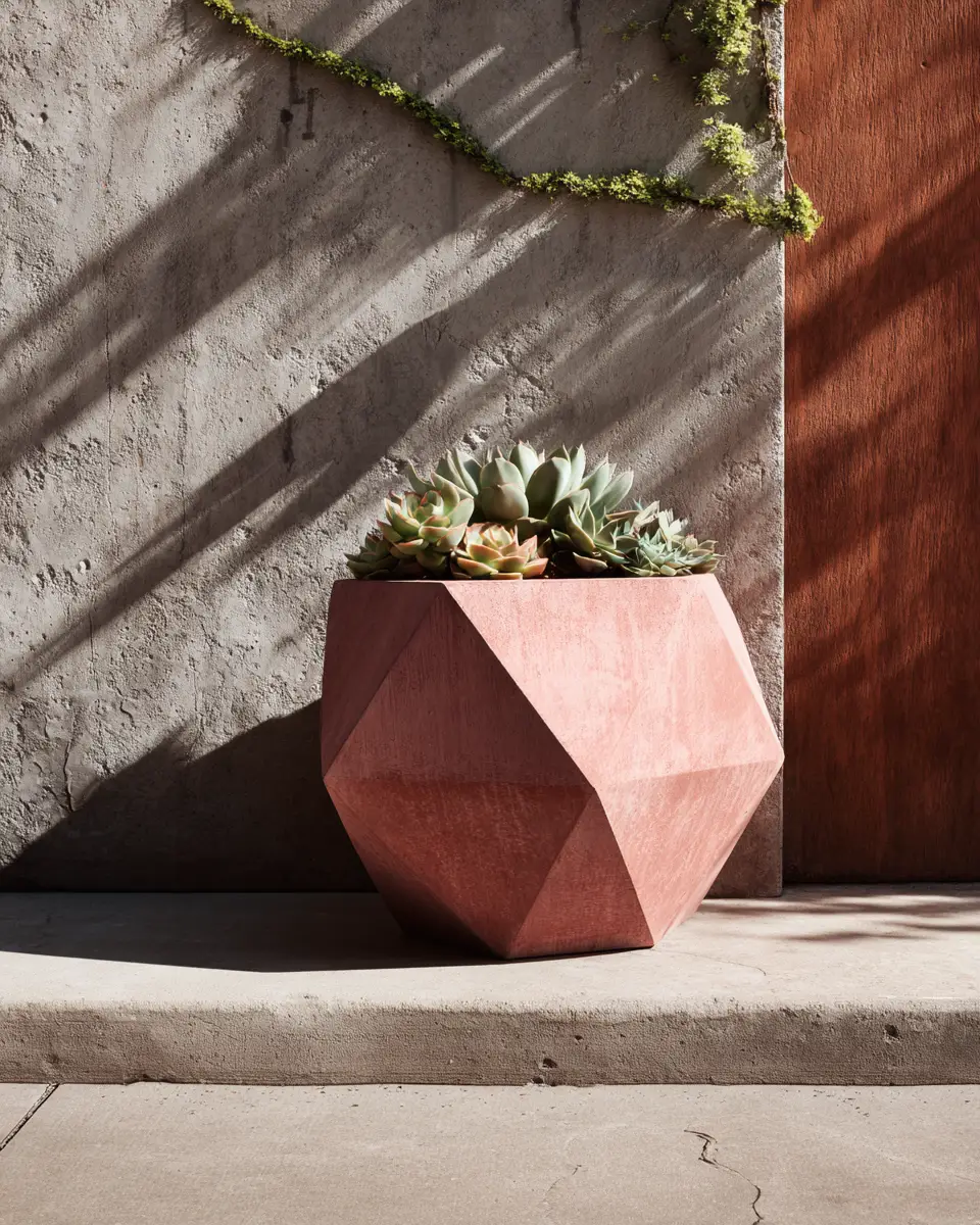 Dusty Rose Minimalist Patio Decor Ideas