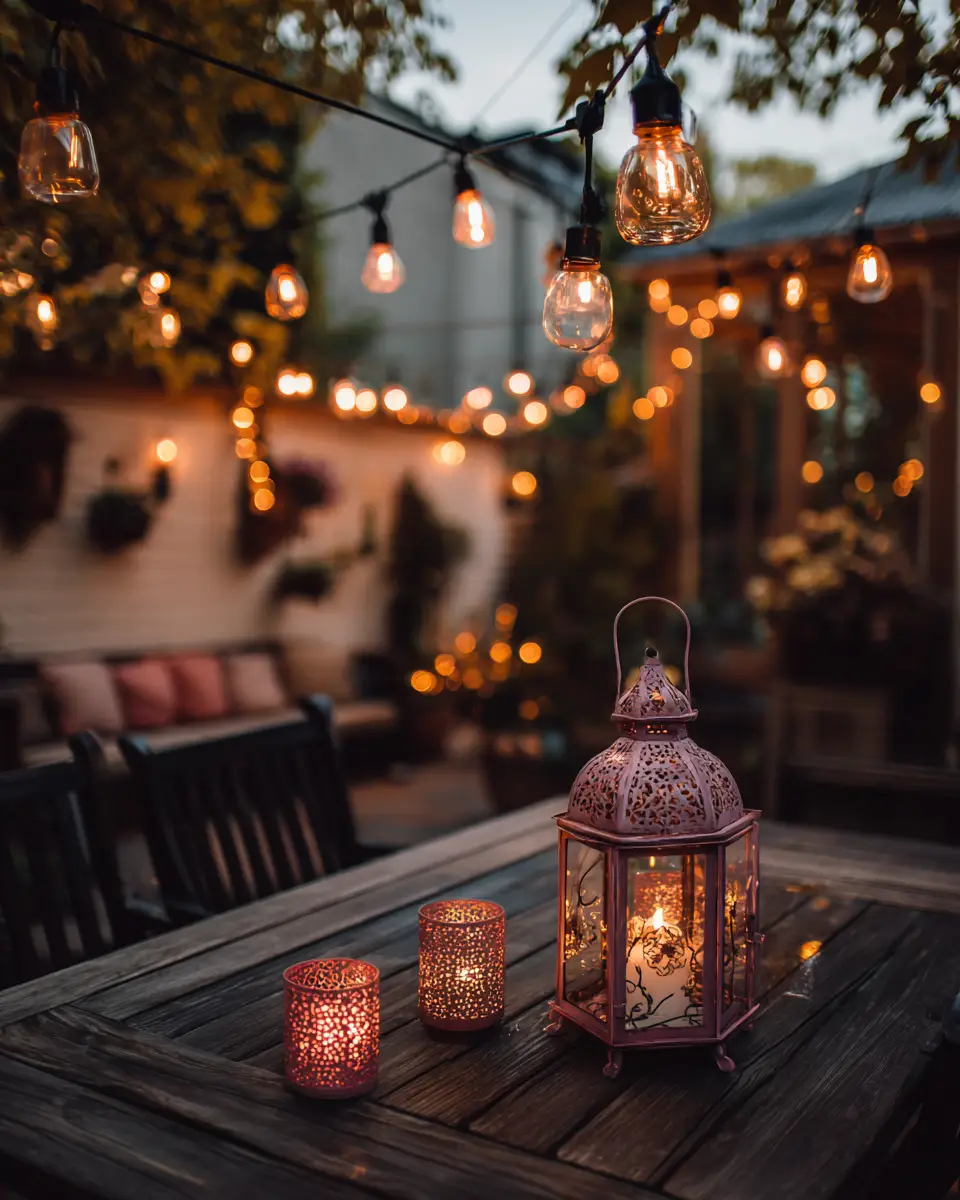 Dusty Rose Minimalist Patio Decor Ideas