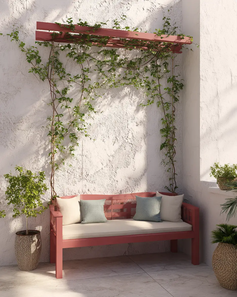 Dusty Rose Minimalist Patio Decor Ideas