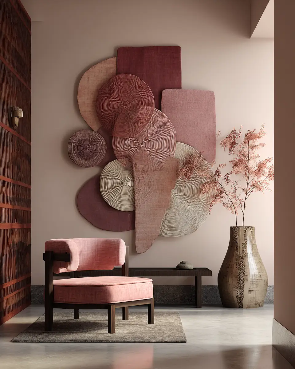 Dusty Rose Modern Balcony Decor Ideas