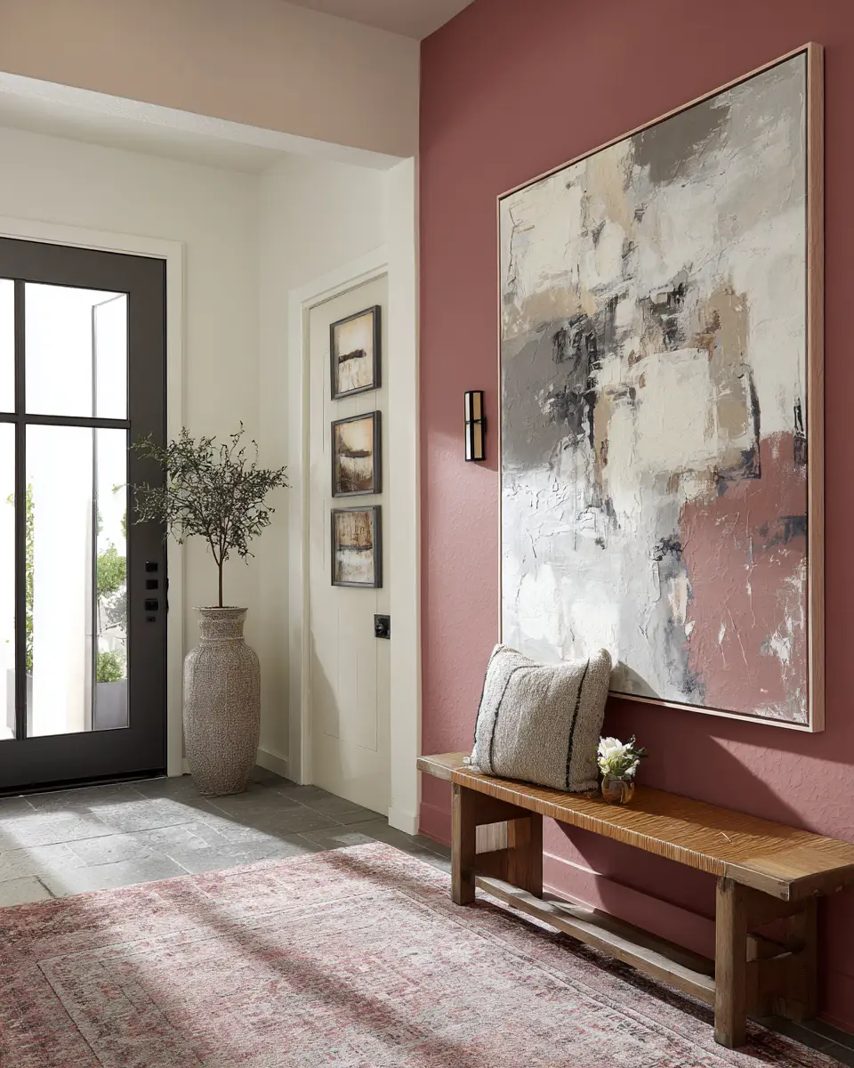 Dusty Rose Modern Garage Decor Ideas