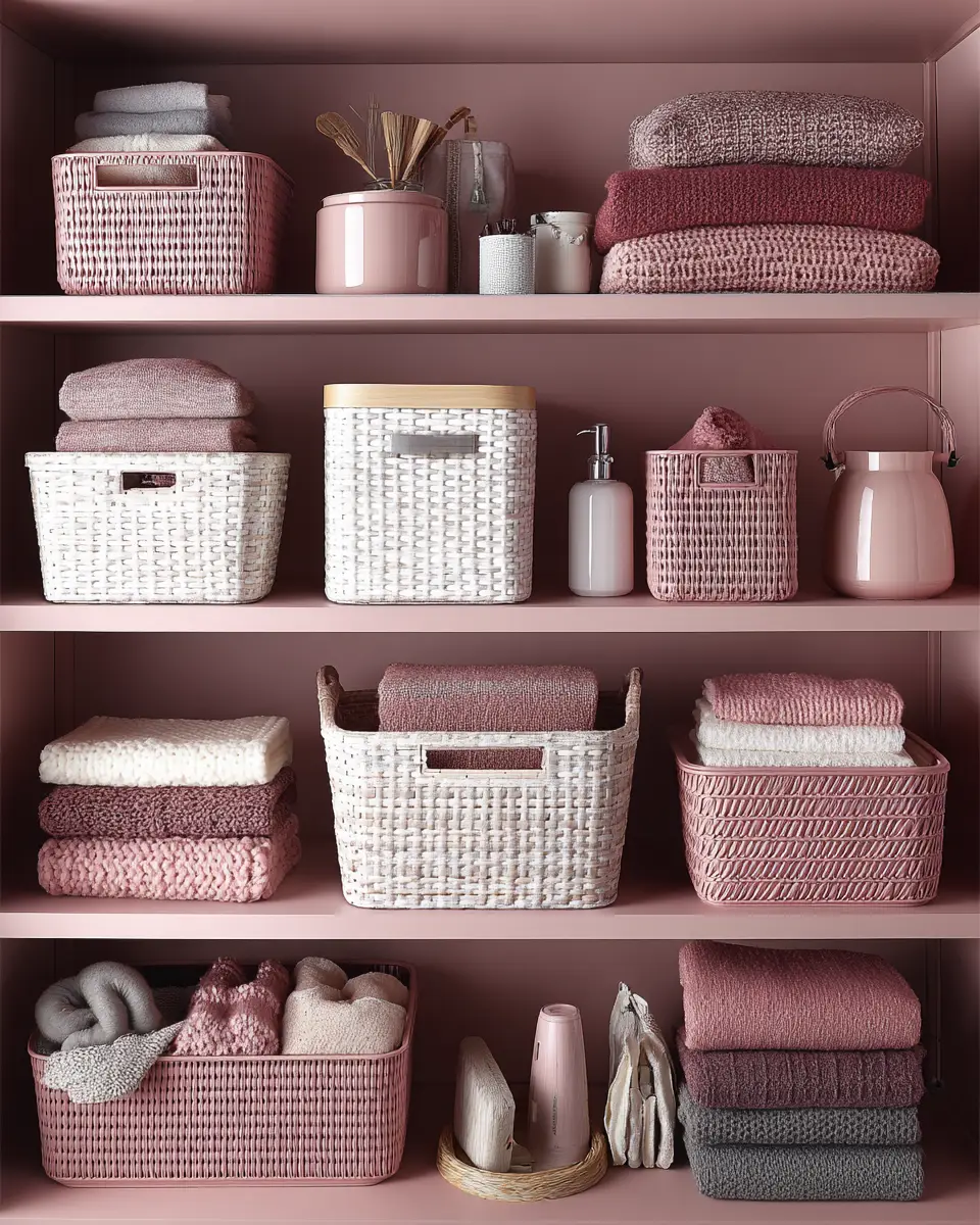 Dusty Rose Modern Garage Decor Ideas
