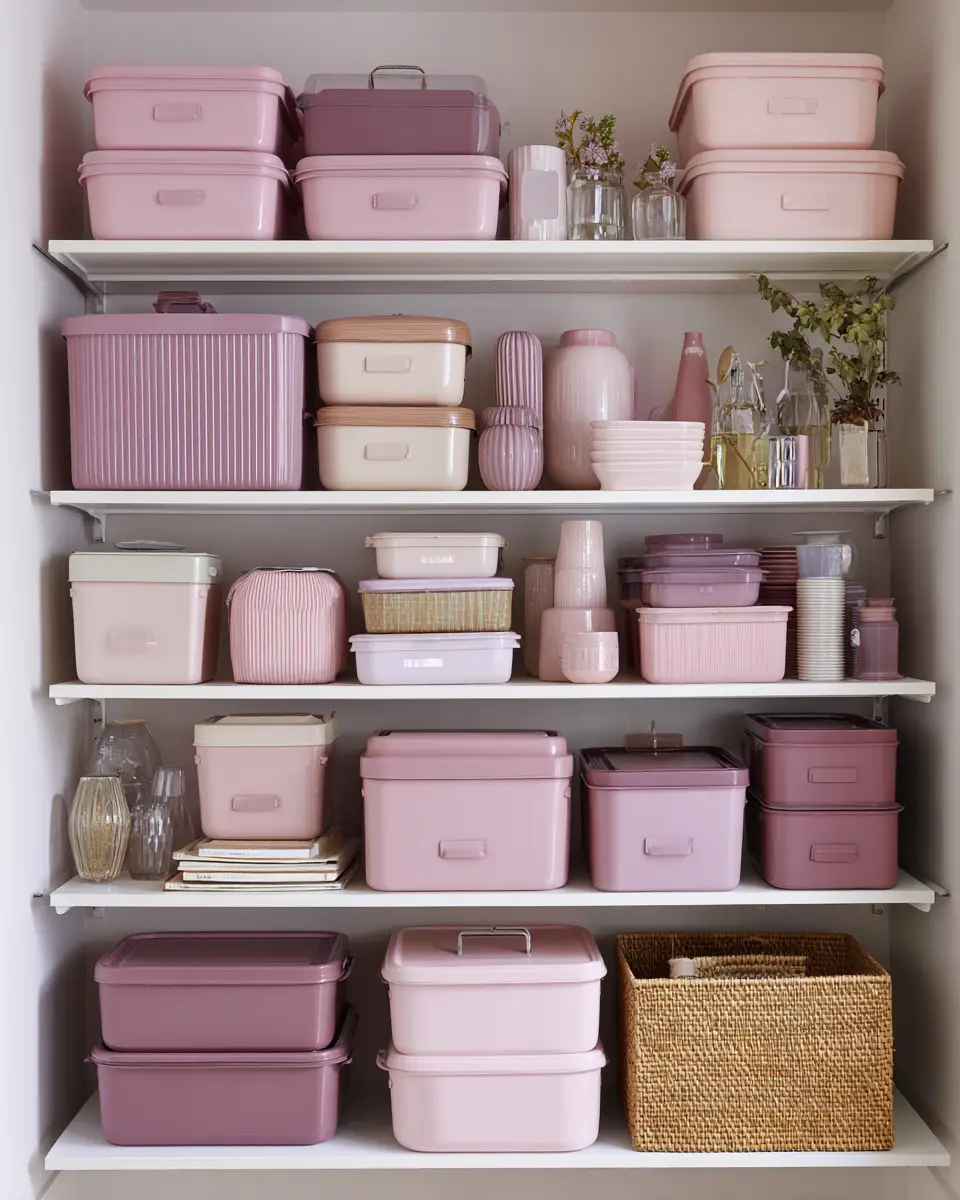 Dusty Rose Modern Garage Decor Ideas