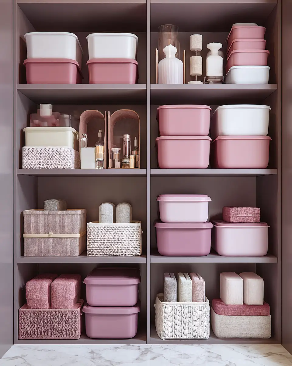 Dusty Rose Modern Garage Decor Ideas