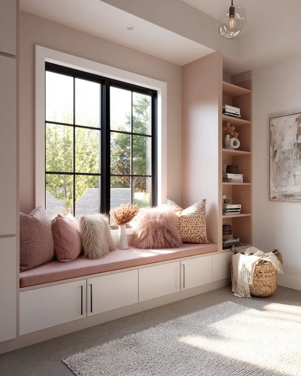 Dusty Rose Modern Garage Decor Ideas