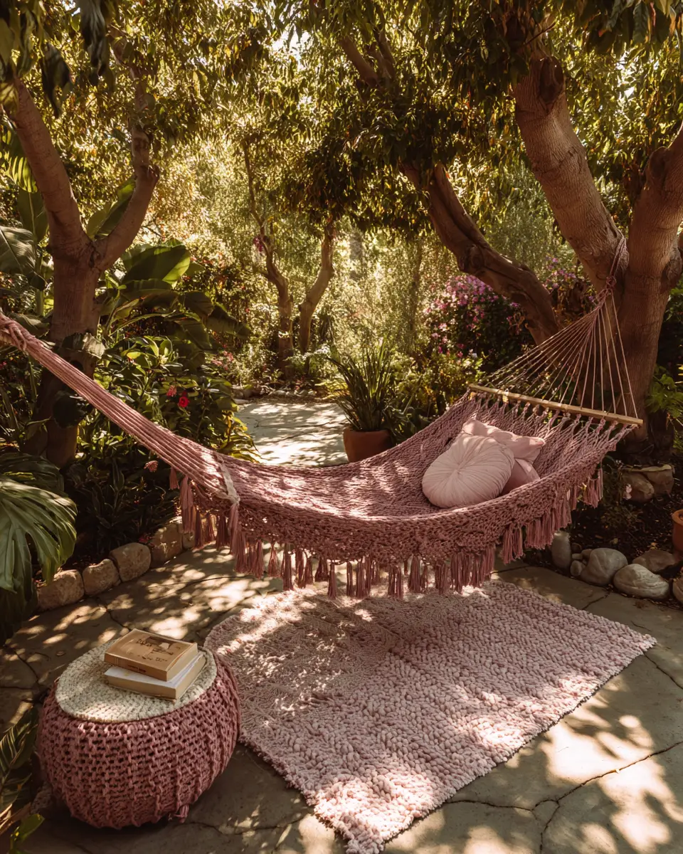 Dusty Rose Patio Decor Ideas