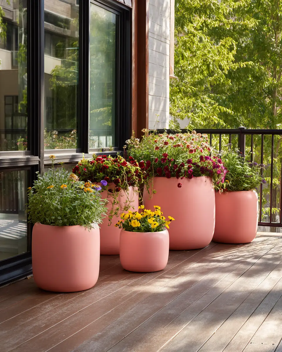 Dusty Rose Patio Decor Ideas