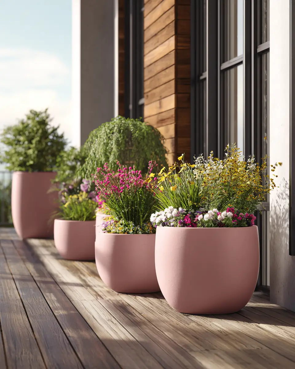 Dusty Rose Patio Decor Ideas