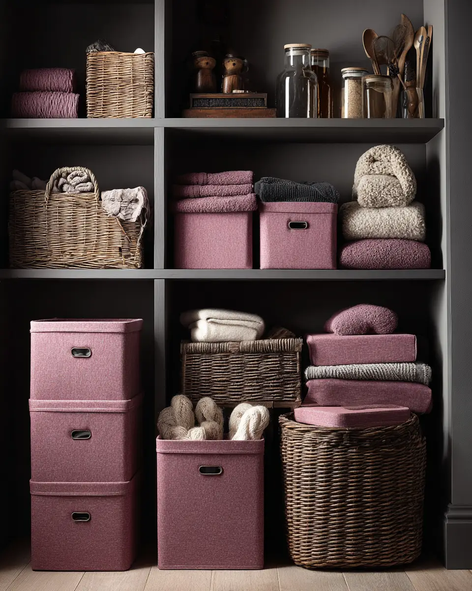 Dusty Rose Rustic Garage Decor Ideas