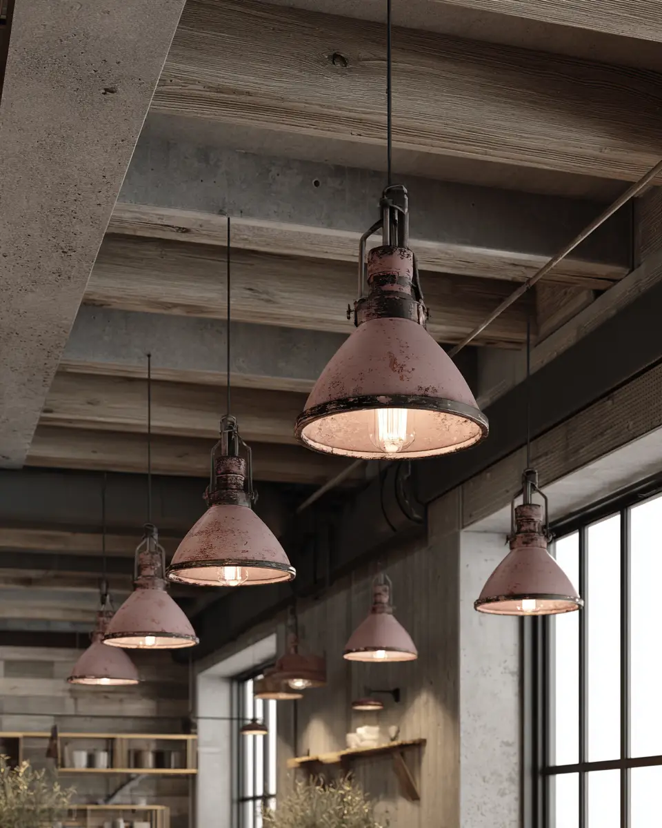 Dusty Rose Rustic Garage Decor Ideas