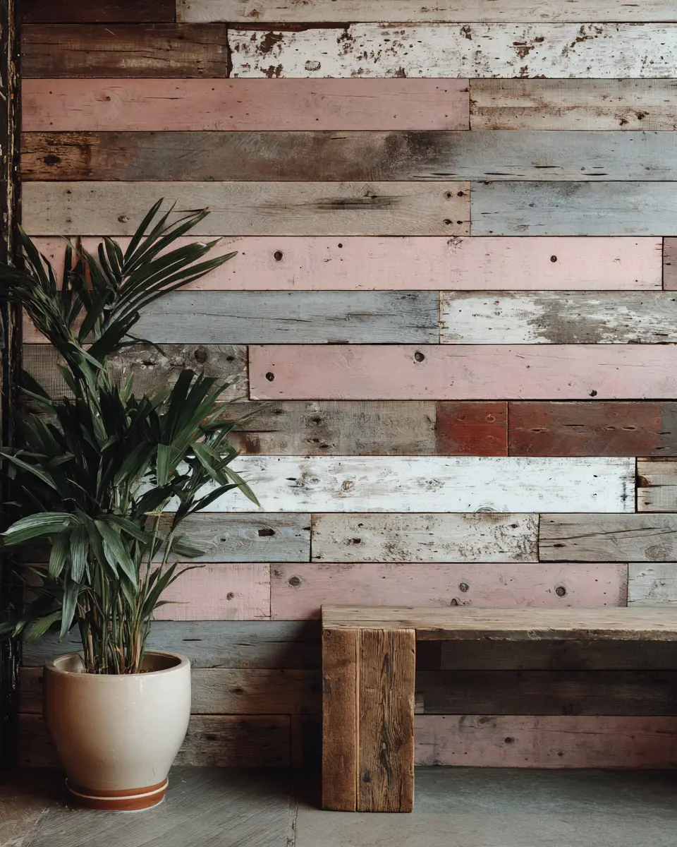 Dusty Rose Rustic Garage Decor Ideas