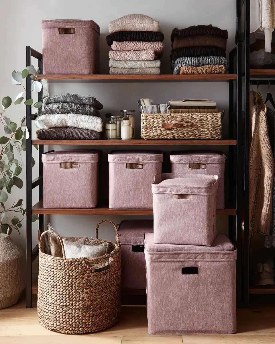 Dusty Rose Rustic Garage Decor Ideas