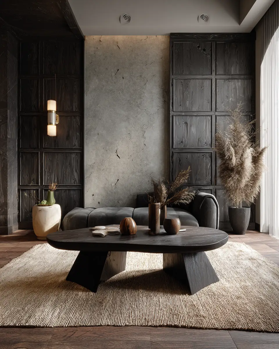 Earthy Art Deco Living Room Decor Ideas