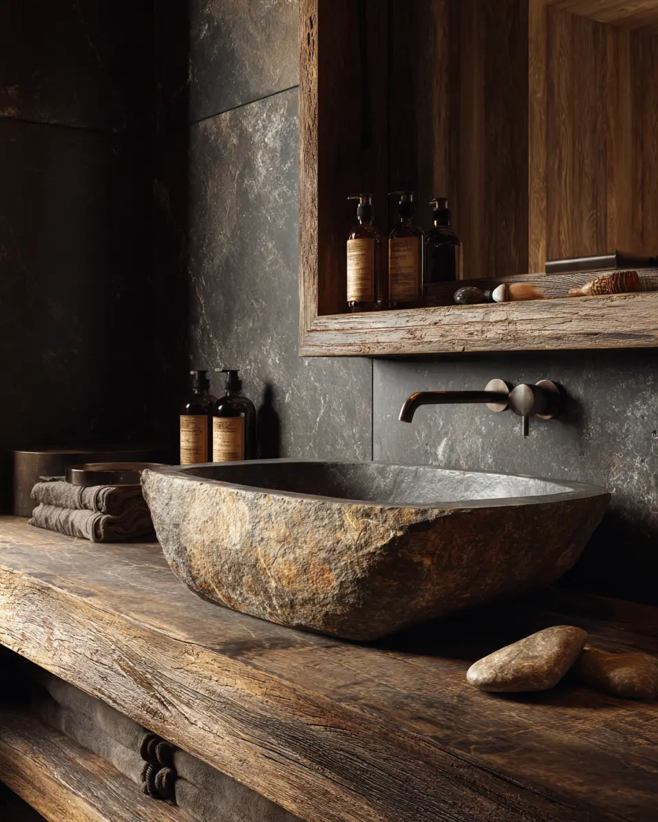 Earthy Bathroom Decor Ideas