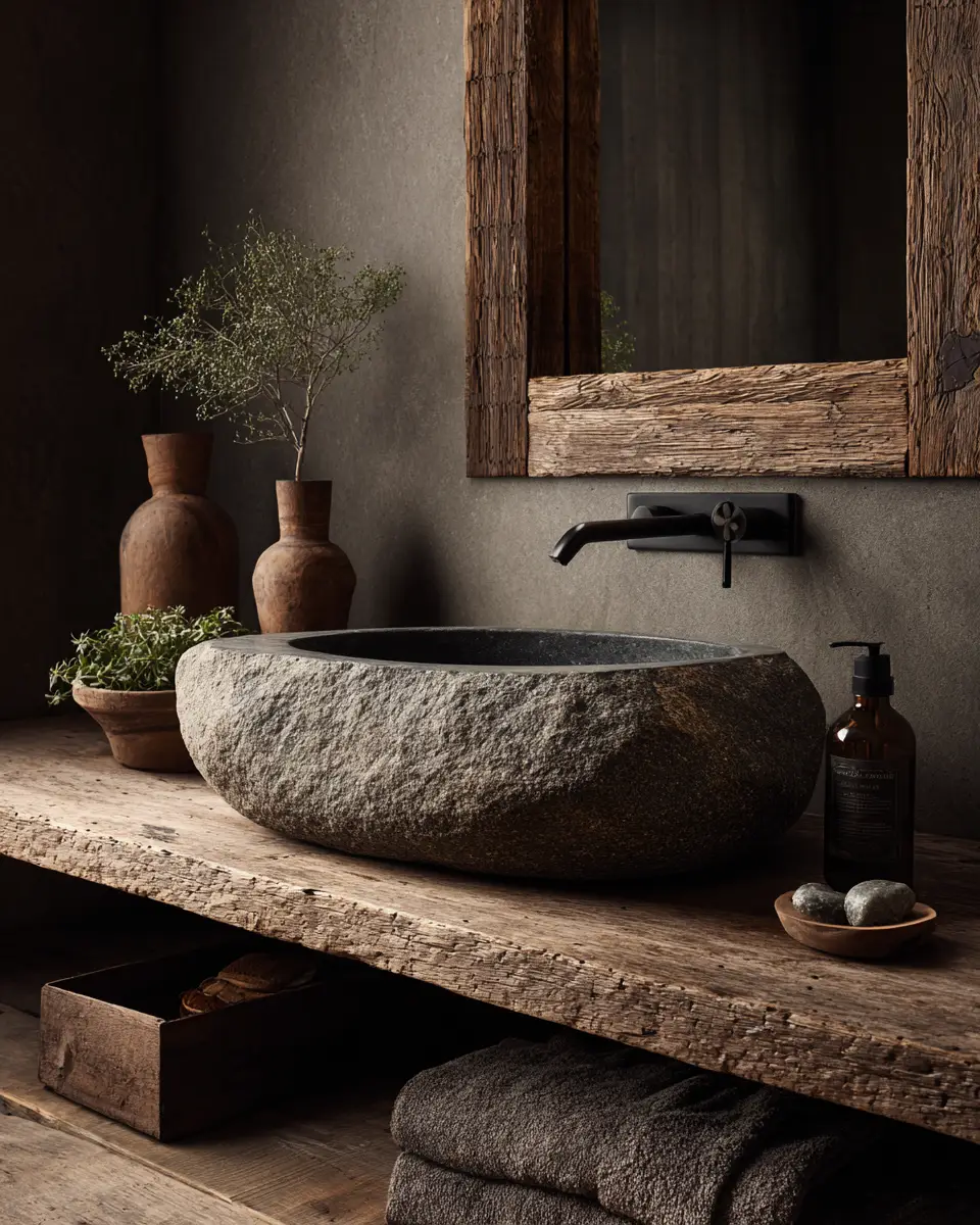 Earthy Bathroom Decor Ideas