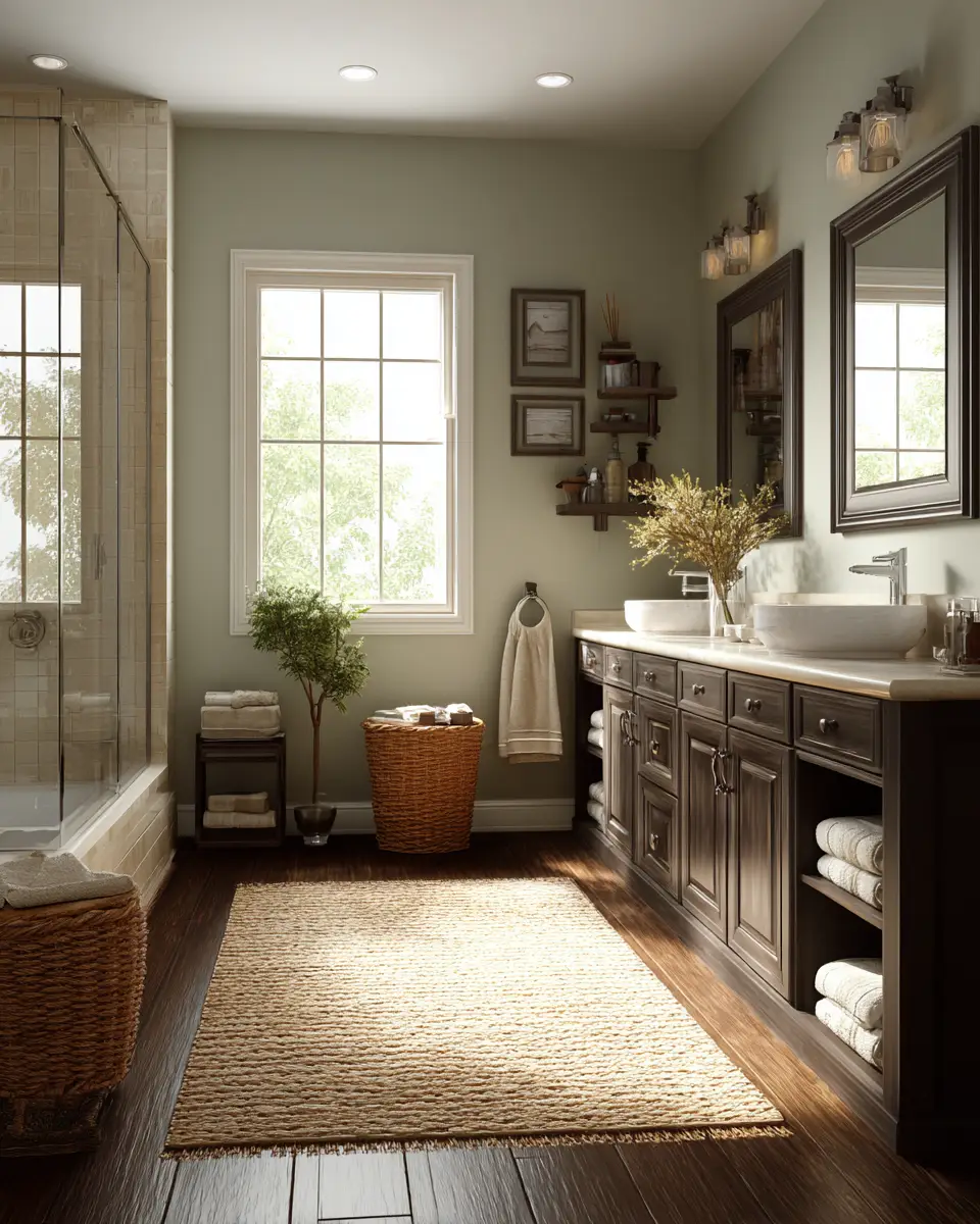 Earthy Bathroom Decor Ideas