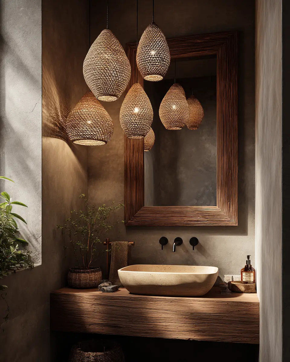 Earthy Bathroom Decor Ideas