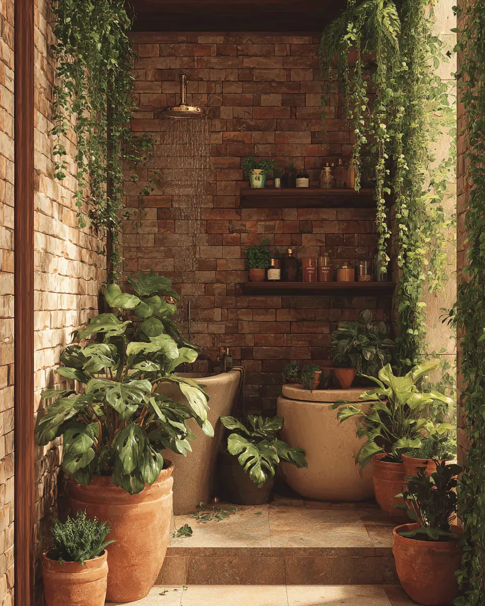 Earthy Bathroom Decor Ideas
