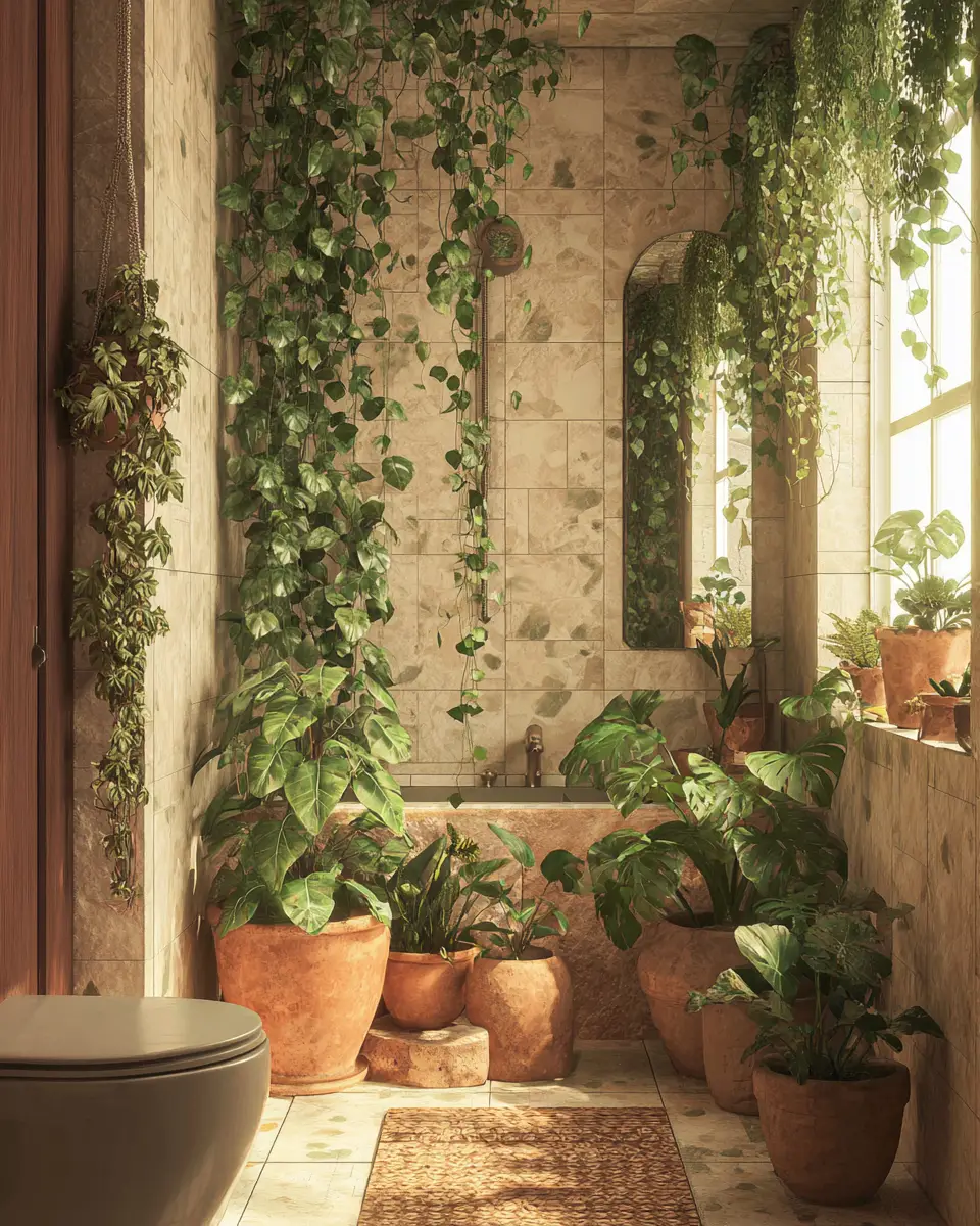 Earthy Bathroom Decor Ideas