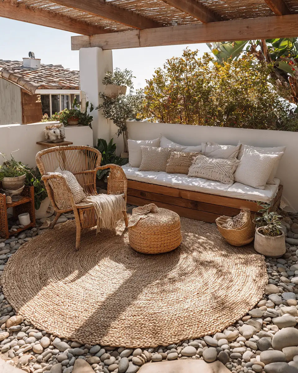 Earthy Coastal Garden Decor Ideas