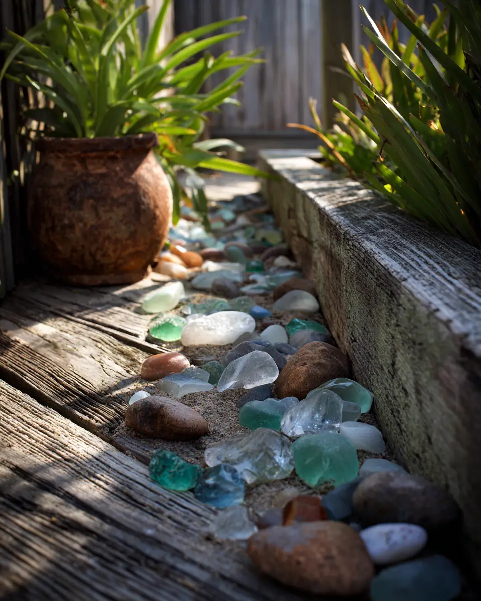Earthy Coastal Garden Decor Ideas