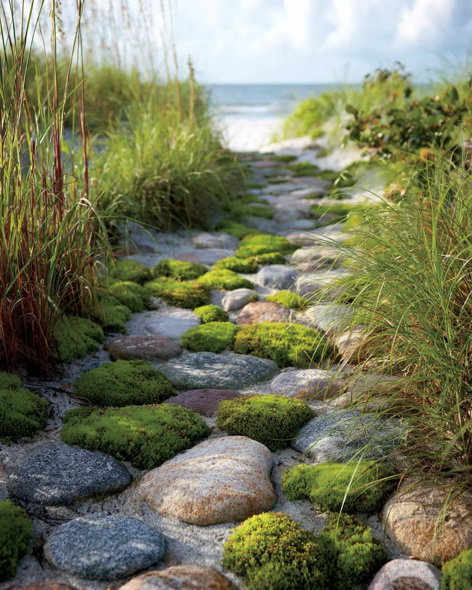 Earthy Coastal Garden Decor Ideas