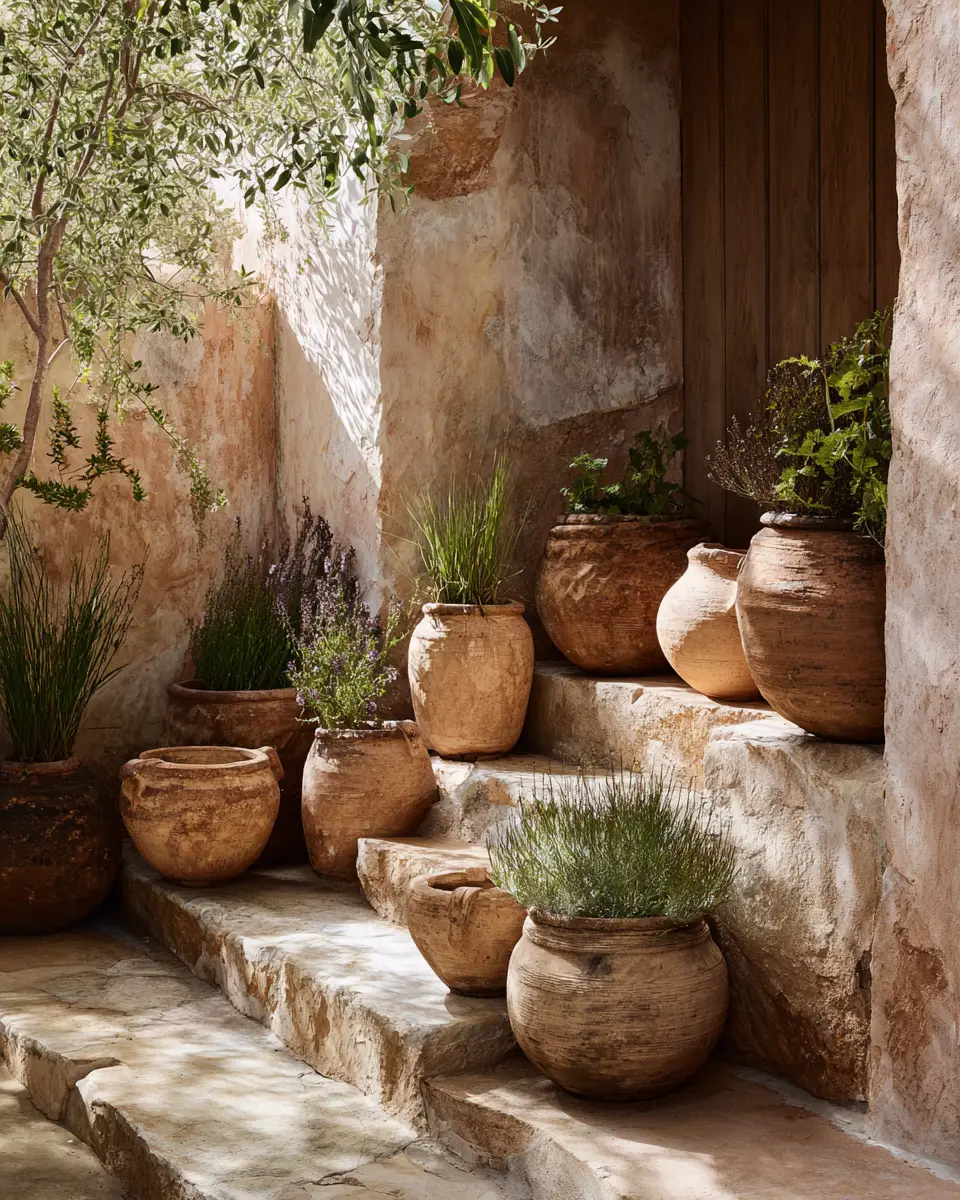 Earthy Coastal Garden Decor Ideas