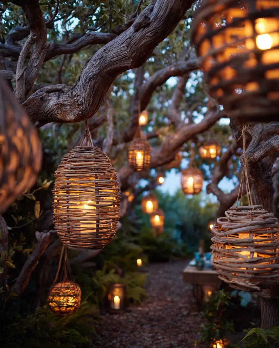 Earthy Coastal Garden Decor Ideas