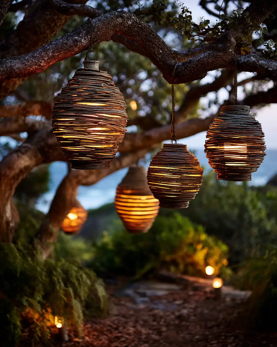 Earthy Coastal Garden Decor Ideas