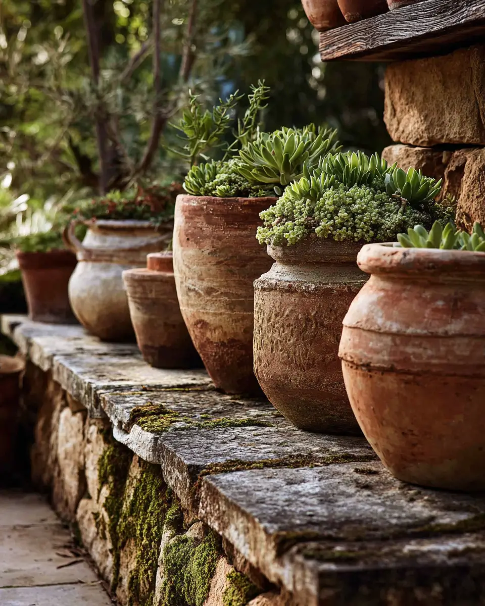 Earthy Coastal Garden Decor Ideas