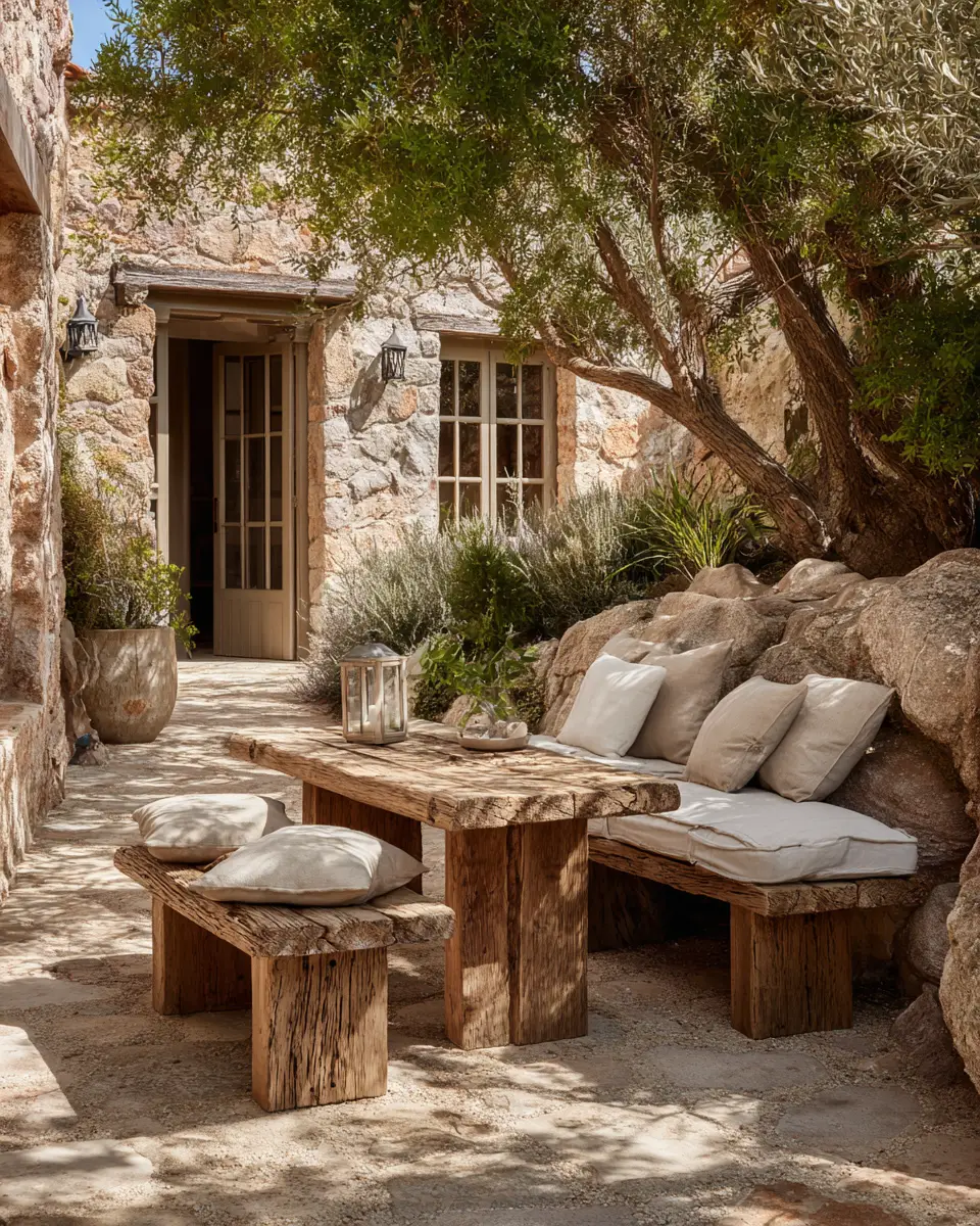 Earthy Coastal Garden Decor Ideas