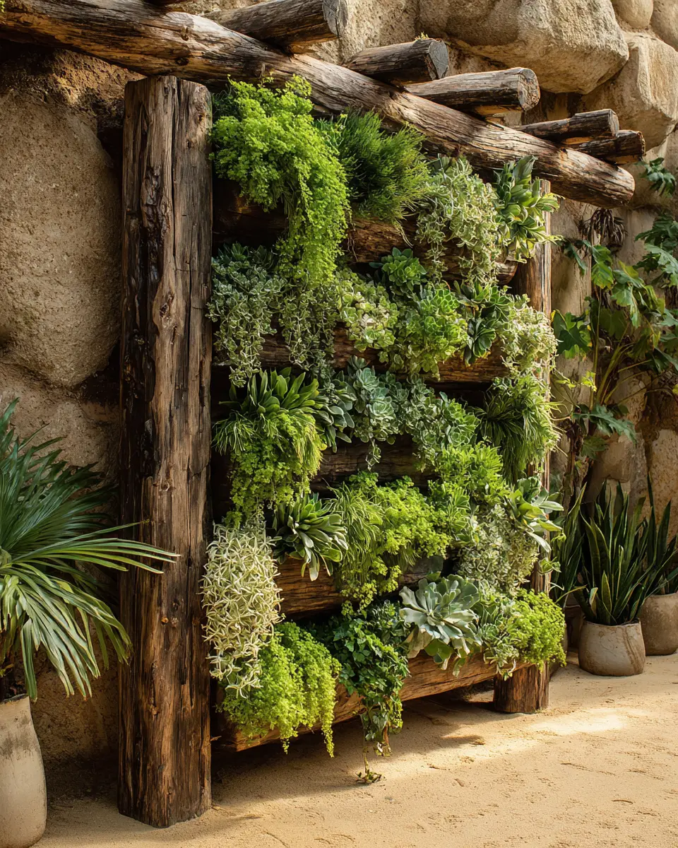 Earthy Coastal Garden Decor Ideas