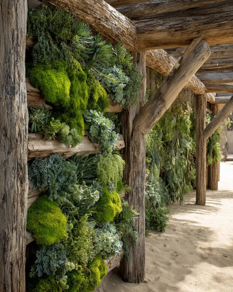 Earthy Coastal Garden Decor Ideas