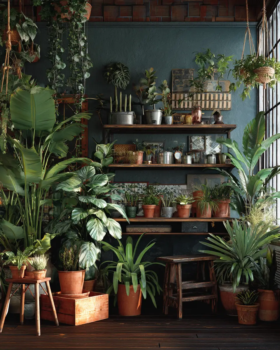 Earthy Coastal Home Office Decor Ideas