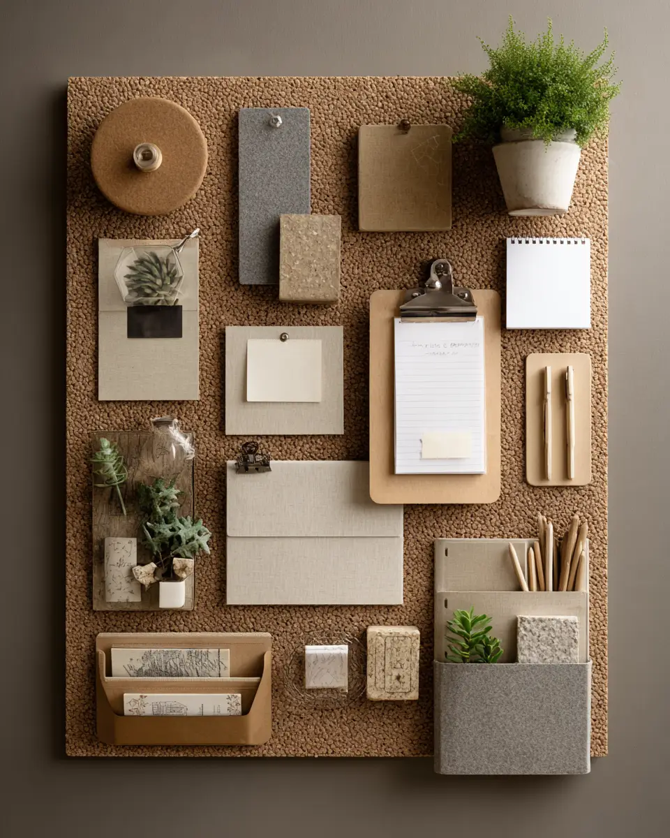 Earthy Coastal Home Office Decor Ideas