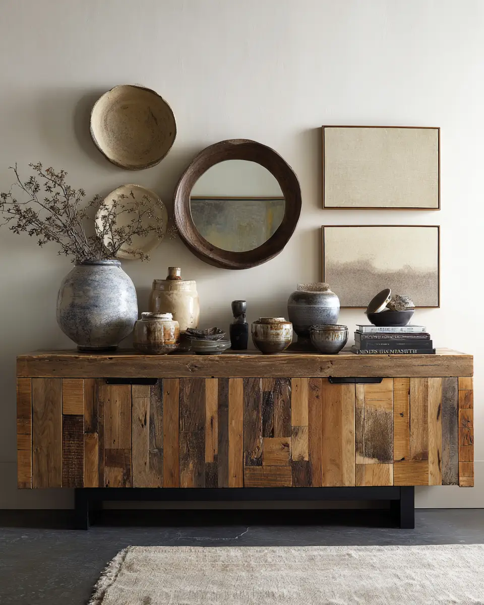 Earthy Contemporary Dining Room Decor Ideas