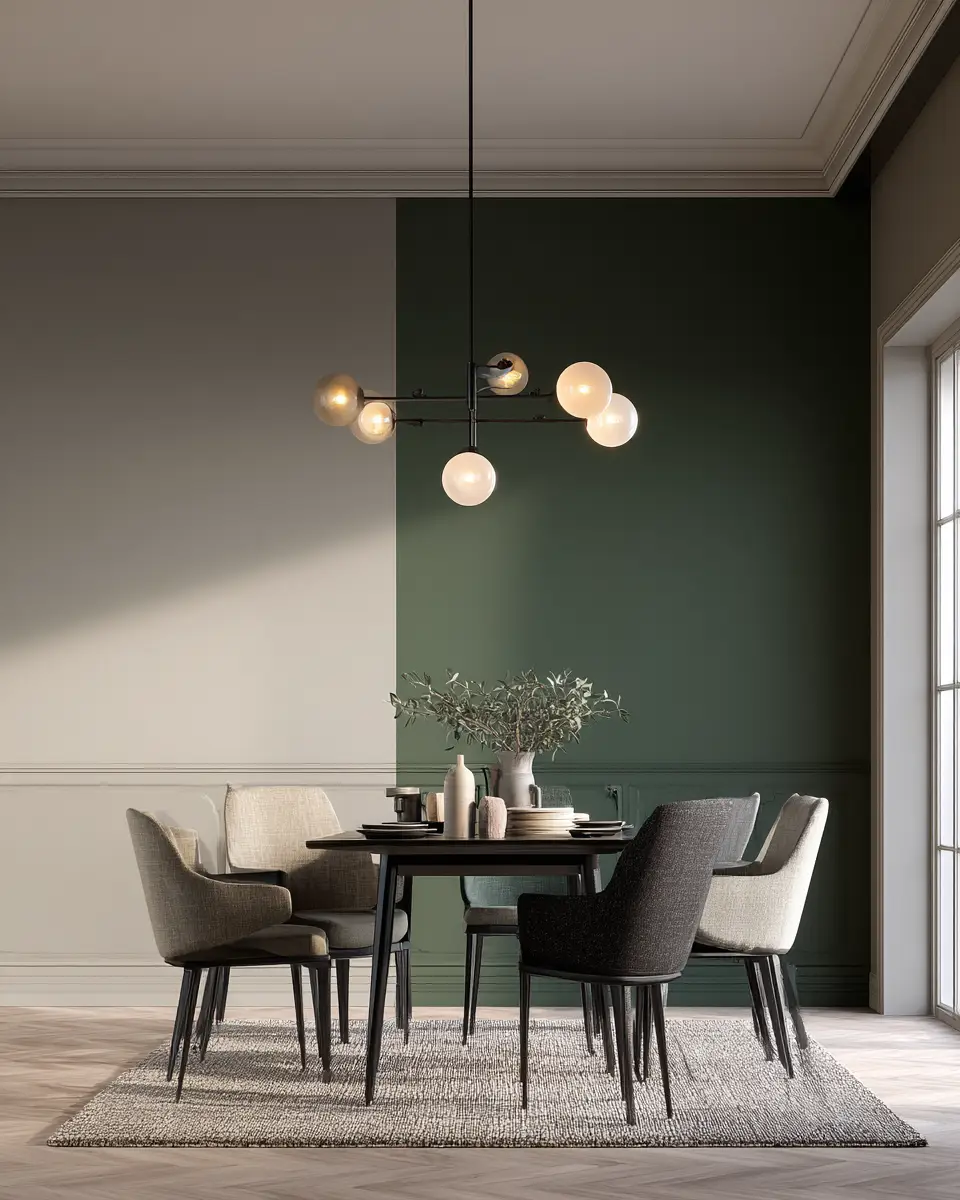 Earthy Contemporary Dining Room Decor Ideas