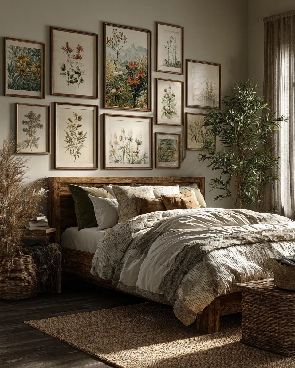 Earthy Country Bedroom Decor Ideas