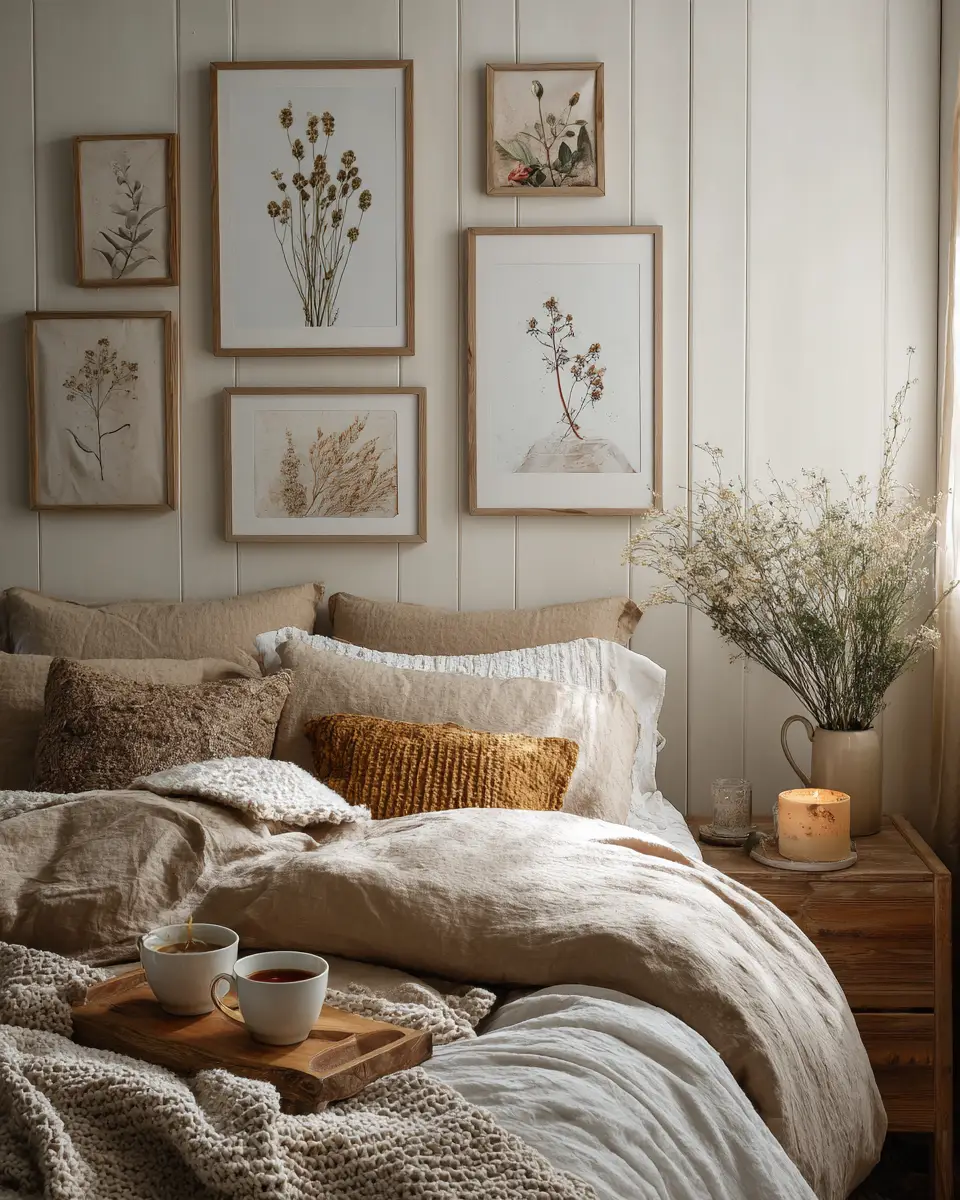 Earthy Country Bedroom Decor Ideas