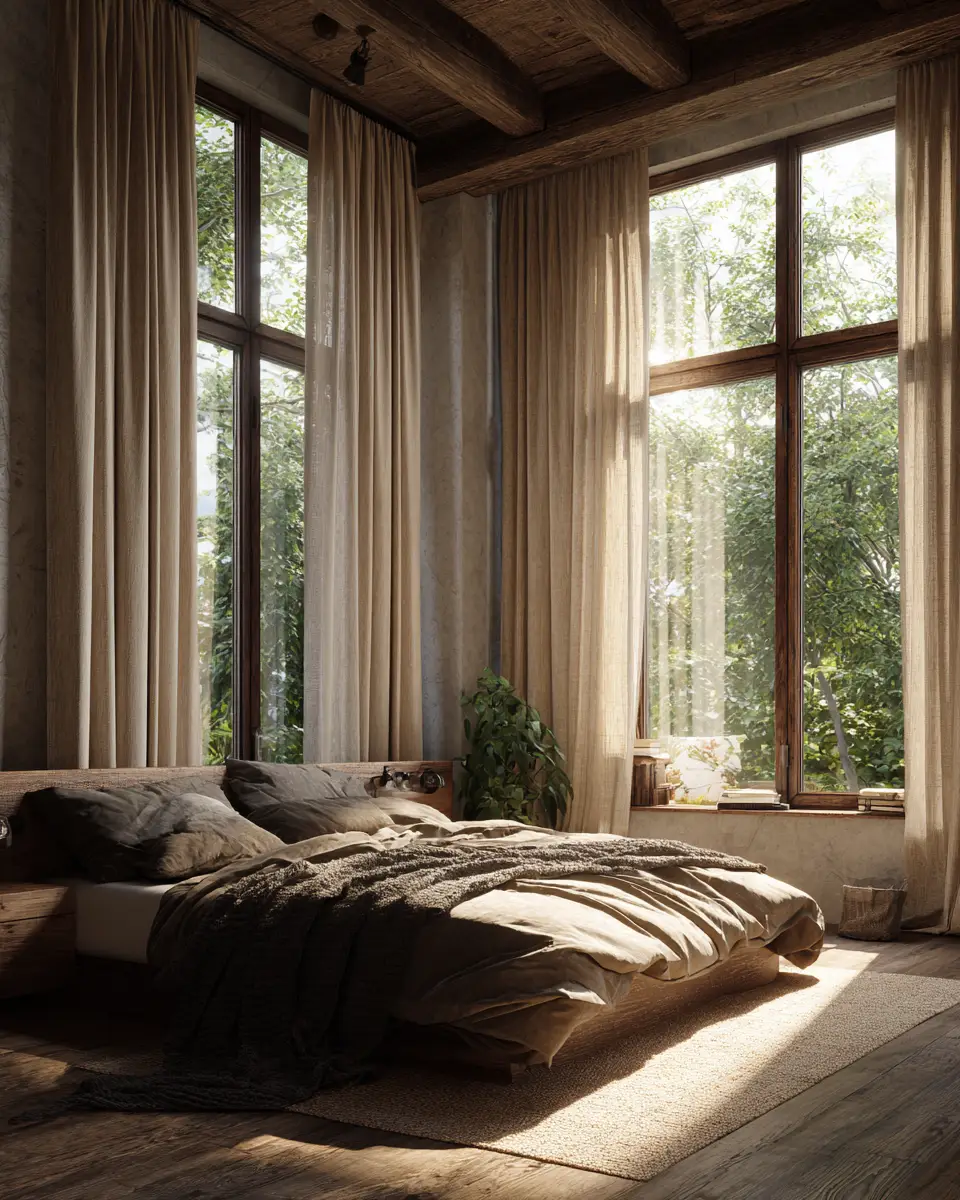 Earthy Country Bedroom Decor Ideas