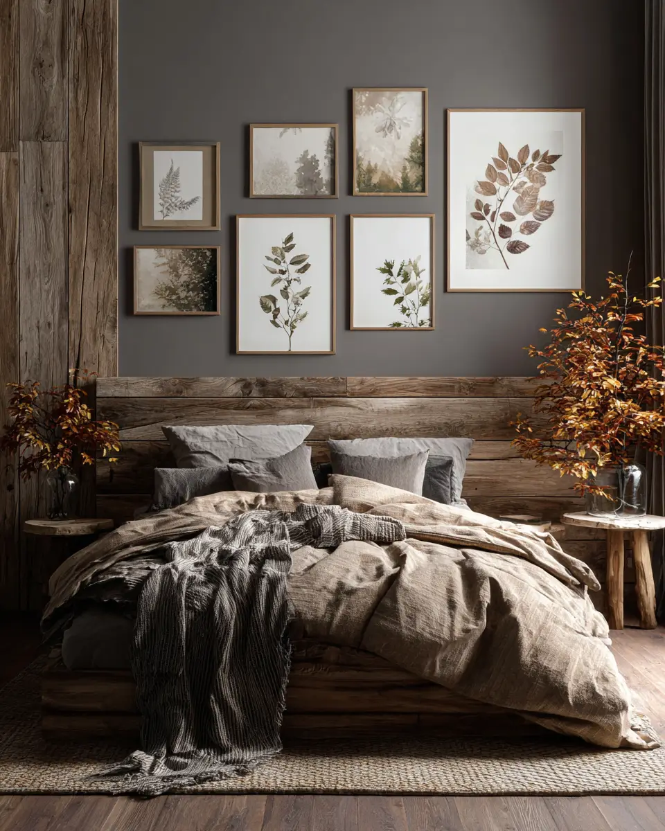 Earthy Country Bedroom Decor Ideas