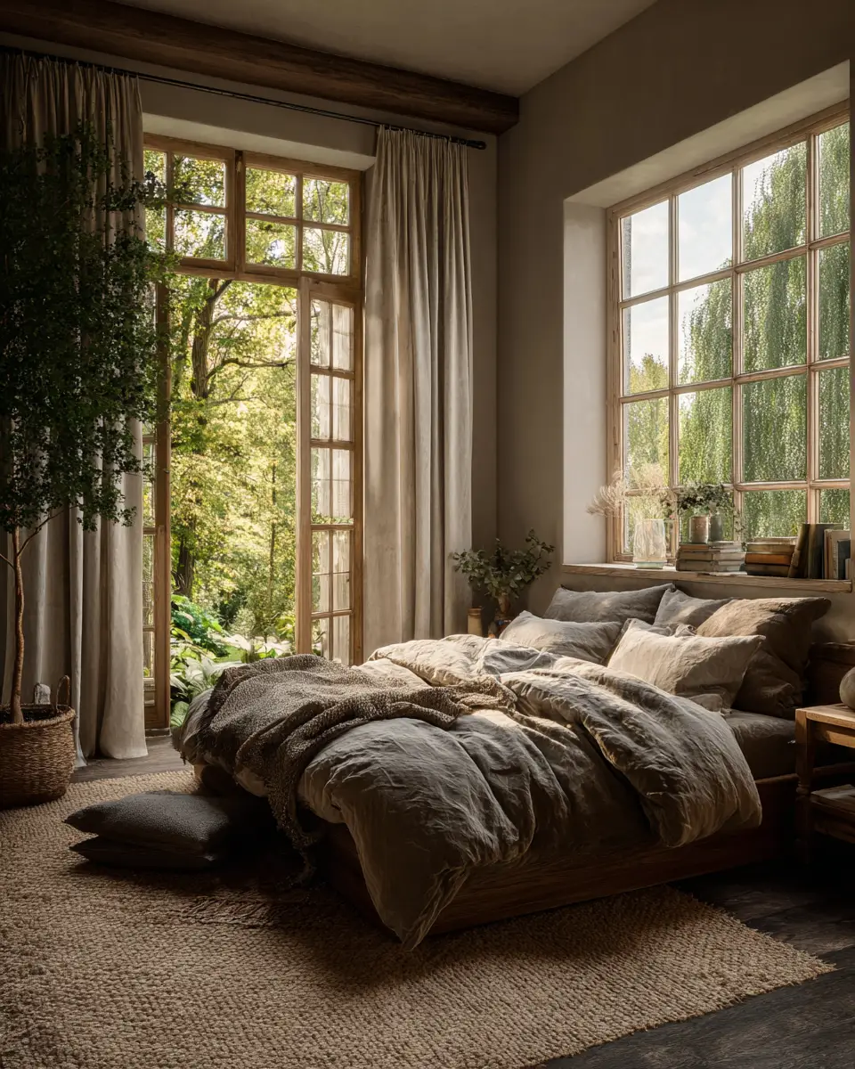 Earthy Country Bedroom Decor Ideas