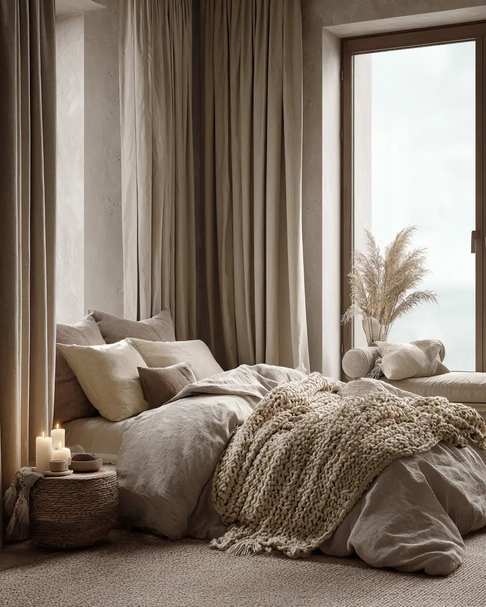 Earthy Country Bedroom Decor Ideas