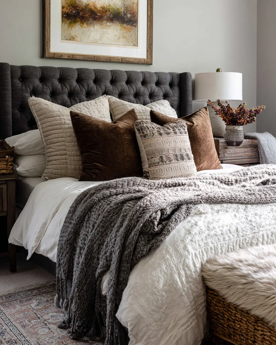 Earthy Country Bedroom Decor Ideas