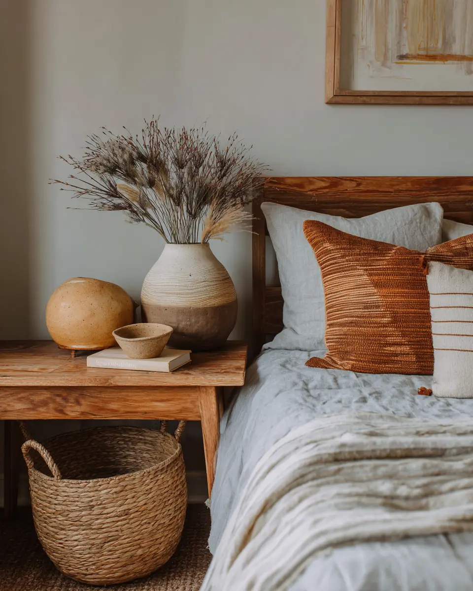 Earthy Country Bedroom Decor Ideas