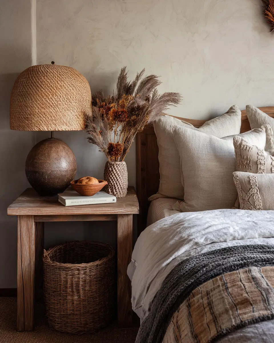Earthy Country Bedroom Decor Ideas